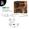 OWT - 3/4″ x 1-1/2″-4″ OWT Timber Bolts (30PK) OWT - 3/4″ x 1-1/2″-4″ OWT Timber Bolts (30PK)