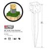 T6-700 (5 1/2" Square) OZ-Post Anchor T6-700 (5 1/2" Square) OZ-Post Anchor