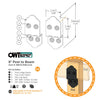 OWT - Post to Beam Coupler LAREDO SUNSET (2pk) (size options) OWT - Post to Beam Coupler LAREDO SUNSET (2pk) (size options)