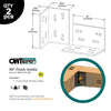 OWT - 6″ Flush Inside 90 Plate Connector Truss Ties (2PK) OWT - 6″ Flush Inside 90 Plate Connector Truss Ties (2PK)
