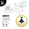 OWT - 1-1/2″ Hex Cap Nut (10PK) OWT - 1-1/2″ Hex Cap Nut (10PK)