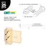 OWT 1/4″ x 3-3/4″ Timber Screws (25PCS) OWT 1/4″ x 3-3/4″ Timber Screws (25PCS)