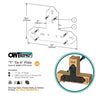 OWT - 4″ T Tie Plate Connector (style options) OWT - 4″ T Tie Plate Connector (style options)