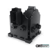 OWT - Post Base Twin Rail Saddle - LAREDO SUNSET (size options) OWT - Post Base Twin Rail Saddle - LAREDO SUNSET (size options)