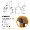 OWT - 6"x6″ Column Cap Hardware LAREDO SUNSET 56679 OWT - 6"x6″ Column Cap Hardware LAREDO SUNSET 56679
