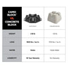 CAMO Block - 15.75 in. x 15.75 in. 3.5 in Heavy Duty Deck Block CAMO Block - 15.75 in. x 15.75 in. 3.5 in Heavy Duty Deck Block