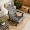 HDPE Adirondack Chair – All-Weather Outdoor Patio Seating