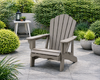 HDPE Adirondack Chair – All-Weather Outdoor Patio Seating