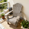 HDPE Adirondack Chair – All-Weather Outdoor Patio Seating