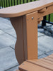 HDPE Adirondack Chair – All-Weather Outdoor Patio Seating