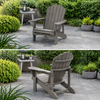 HDPE Adirondack Chair – All-Weather Outdoor Patio Seating