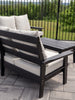 5-Piece HDPE Outdoor Patio Conversation Set – All-Weather Sofa, Chairs & Coffee Table