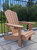 HDPE Adirondack Chair – All-Weather Outdoor Patio Seating