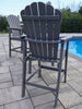 3-Piece HDPE Outdoor High-Top Bistro Set – All-Weather Patio Bar Table & Chairs