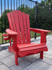 HDPE Adirondack Chair – All-Weather Outdoor Patio Seating