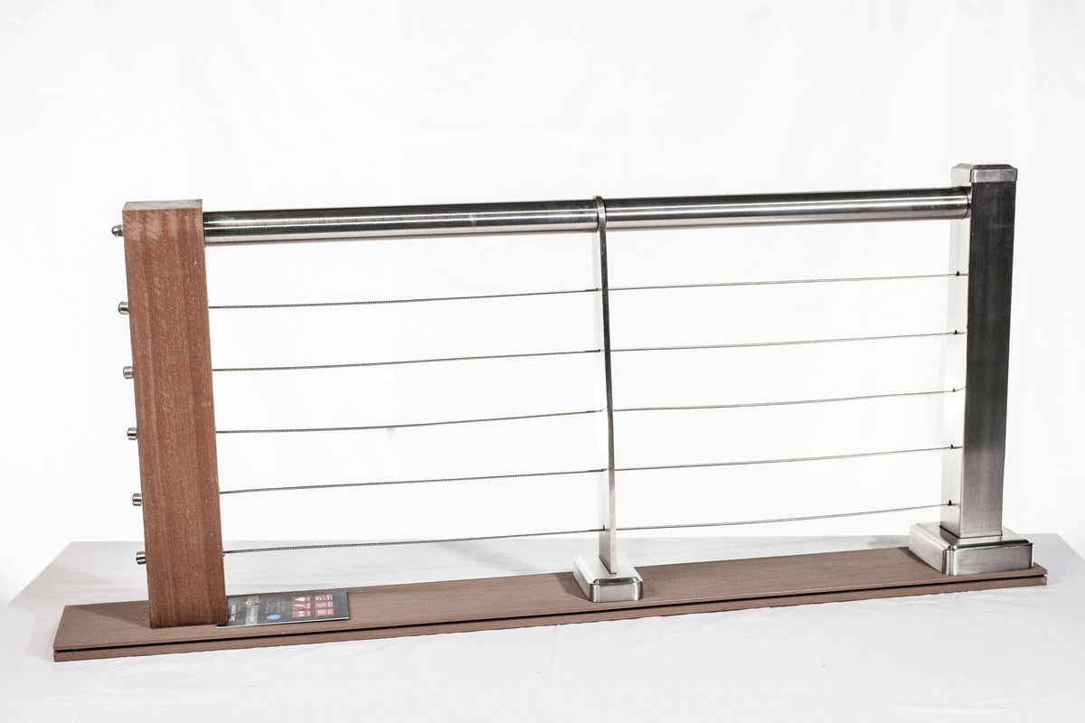 InvisiRail Cable Rail Kit (5′-50′) – Cap and Bushings Included In ...