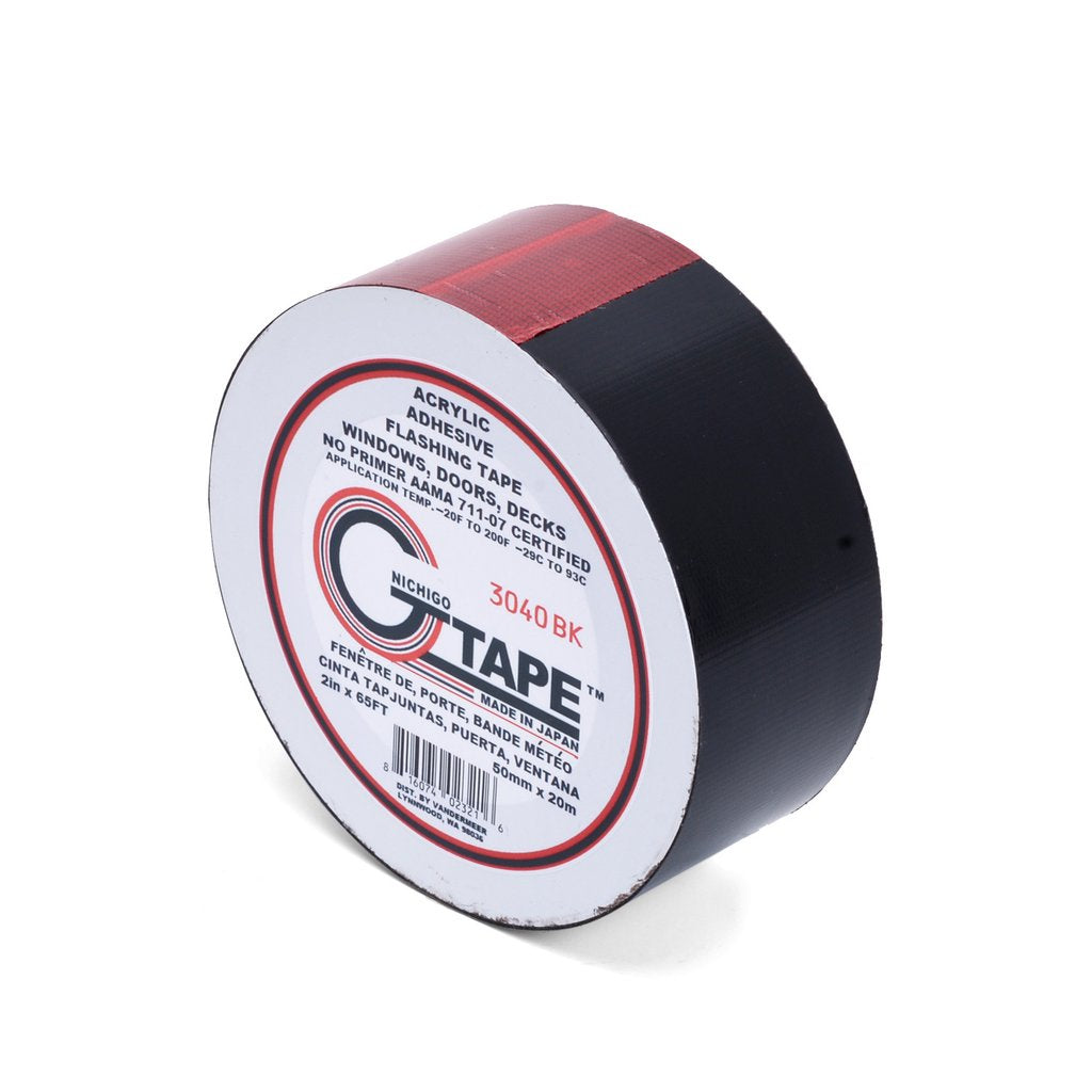 G-Tape – 2″x 65' Permanent Adhesion Construction tape/Flashing tape
