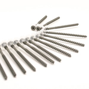 CAMO DRIVE Collated Buglehead Wood Face Screw 3" - 1000 CT (colour options)