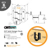 OWT - Joist Hanger Flush IRONWOOD (size options)