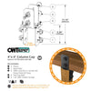OWT - 4"x4″ Column Cap Hardware IRONWOOD 51778