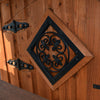 OWT - 15¼” x 15¼” Scroll Ornament Gate Accent