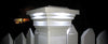 CLASSY CAPS 4x4 WHITE PVC REGAL SOLAR POST CAP