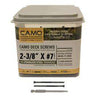 CAMO Edge Deck Screws - Stainless Steel 2 3/8" (quantity options)