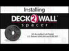 Deck2wall Spacers (1 spacer)
