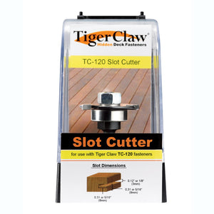 TigerClaw TC-120 Slot Cutter